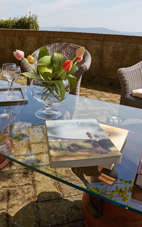 Villa Sorbaiano: Jardin