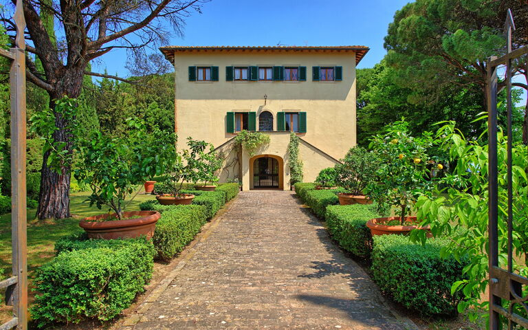 Villa Sorbaiano: Jardin