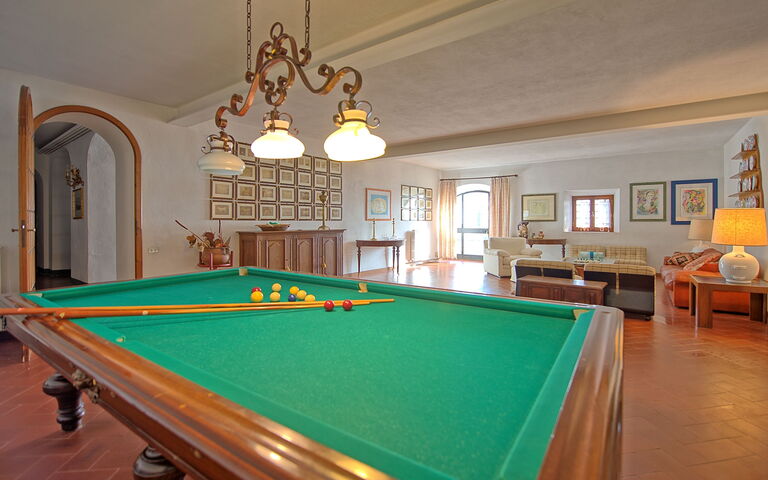 Villa Sorbaiano: Activités, Salon