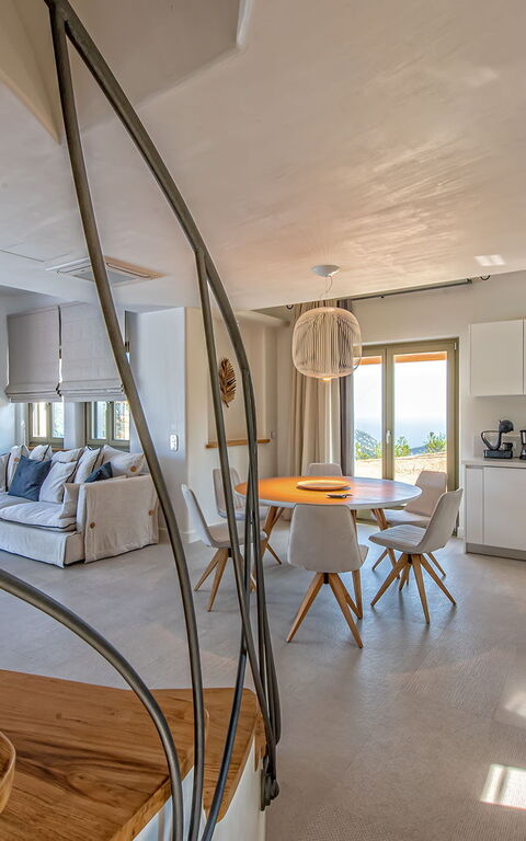 Villa Lyra: Cuisine, Salle à manger, Salon