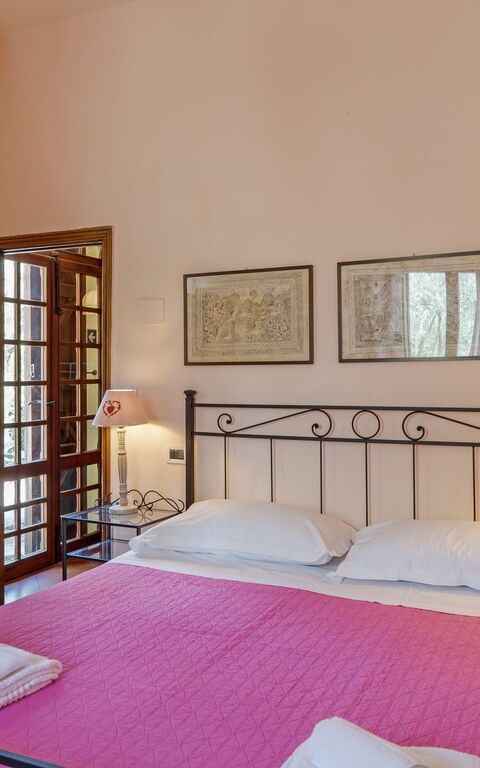 Casale Condottiero: chambre à coucher