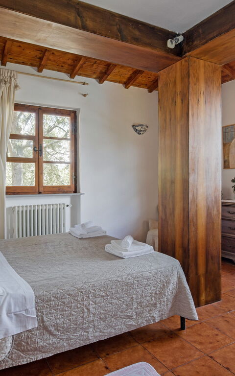 Casale Condottiero: chambre à coucher
