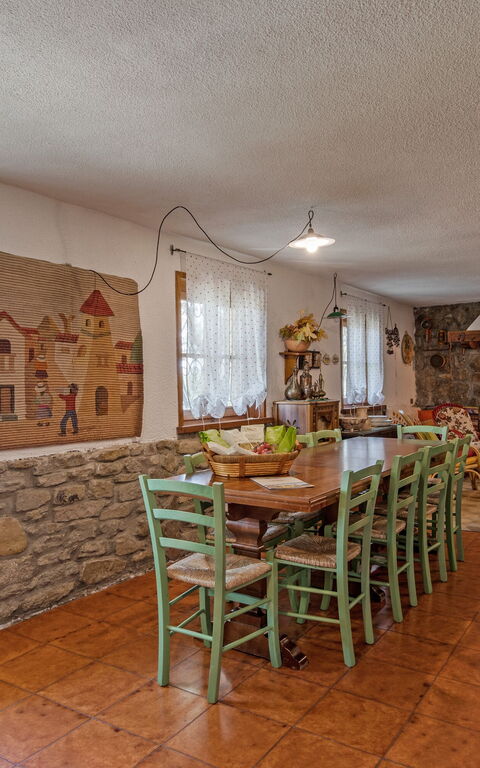 Casale Condottiero: Cuisine, Salle à manger