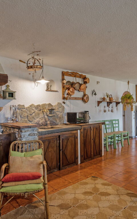 Casale Condottiero: Cuisine, Salle à manger