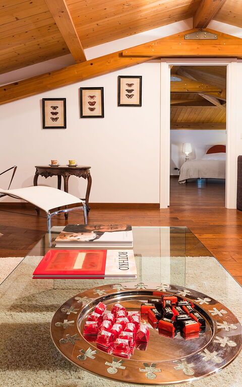 Etna Retreat: chambre à coucher