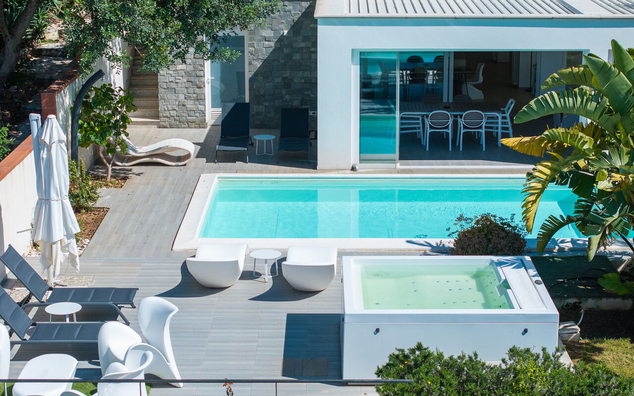 Villa Annalisa: bassin, Bien-être, Extérieur, Extérieurs, jacuzzi
