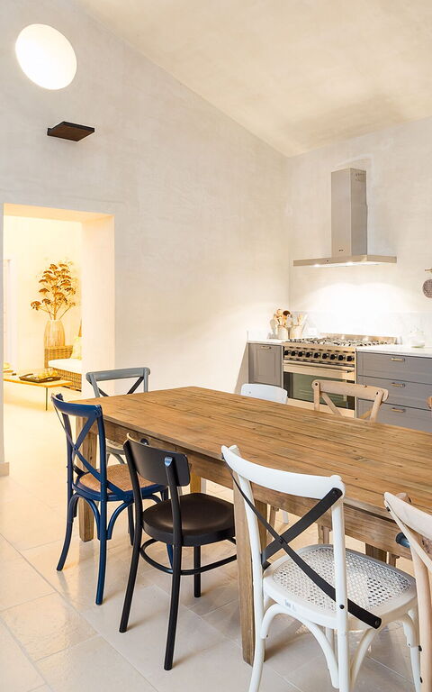 Villa Dimora Pura: Cuisine, Salle à manger