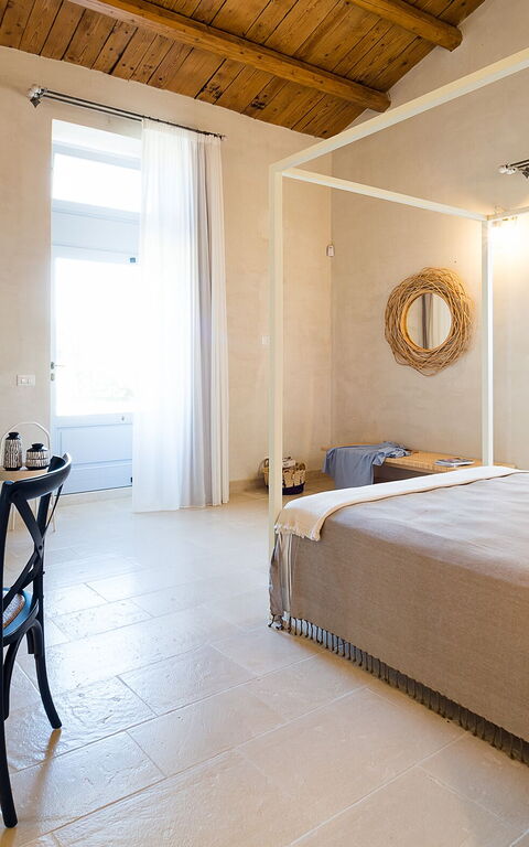 Villa Dimora Pura: chambre à coucher