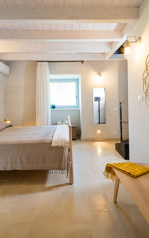 Villa Dimora Pura: chambre à coucher