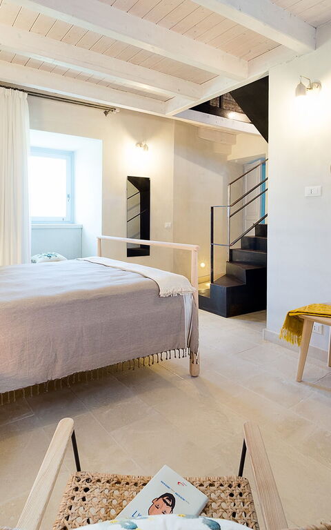 Villa Dimora Pura: chambre à coucher