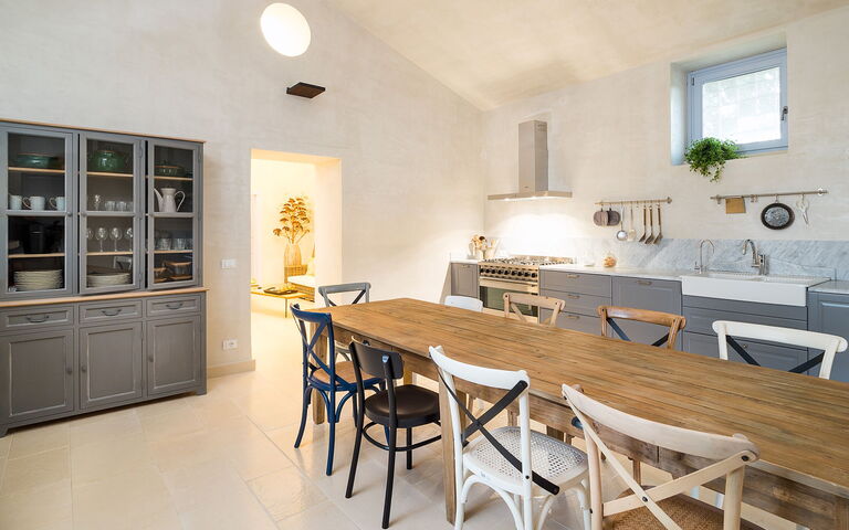 Villa Dimora Pura: Cuisine, Salle à manger
