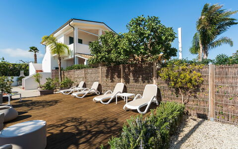 Logement Calantha: Balcon / Terrasse / Patio