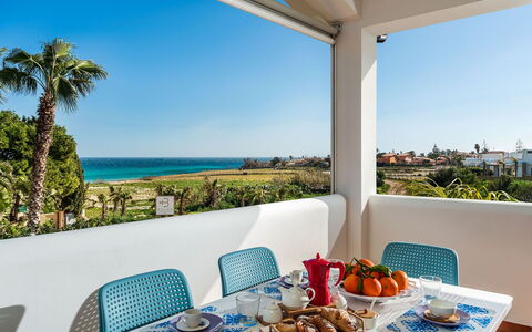 Logement Calantha: Balcon / Terrasse / Patio