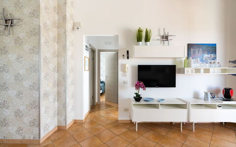 Logement Calantha: Cuisine, Salle à manger, Salon