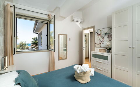 Logement Calantha: chambre à coucher