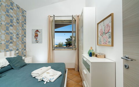 Logement Calantha: chambre à coucher