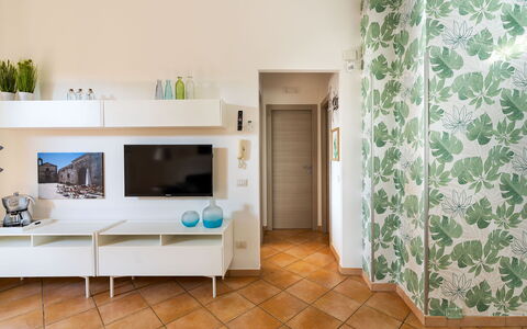 Logement Kalika: Cuisine, Salle à manger, Salon