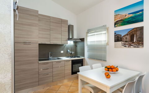 Logement Fillide: Cuisine, Salle à manger, Salon