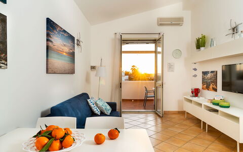 Logement Fillide: Cuisine, Salle à manger, Salon