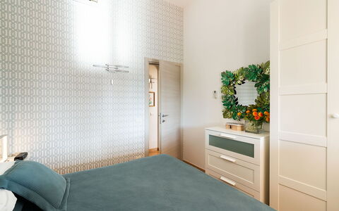 Logement Kalika: chambre à coucher