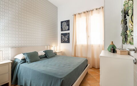 Logement Euthalia: chambre à coucher