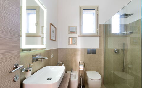 Logement Kalika: Salle de bain