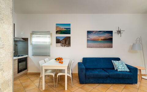 Logement Fillide: Cuisine, Salle à manger, Salon