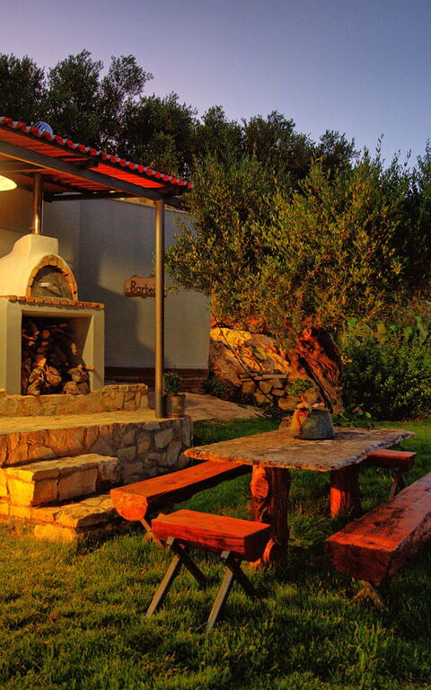 Villa Eftychia: Extérieur