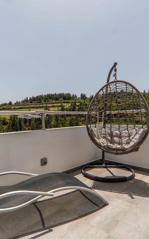 Villa Eftychia: Balcon / Terrasse / Patio, Extérieur