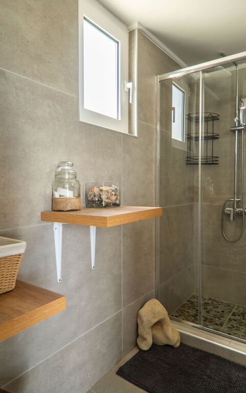 Villa Eftychia: Salle de bain