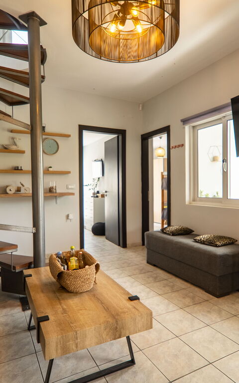 Villa Eftychia: Salon