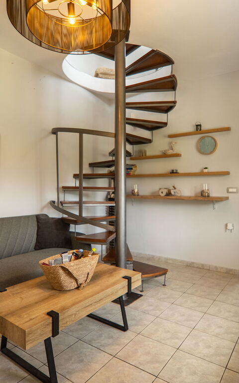 Villa Eftychia: Salon