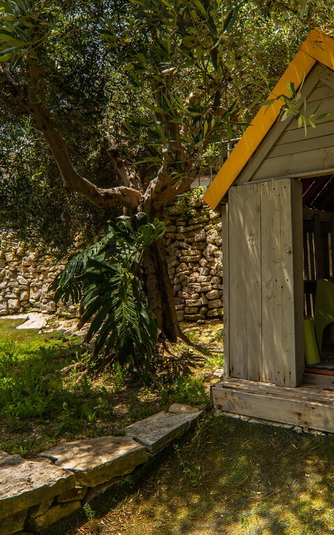 Villa Eftychia: Extérieur, Jardin