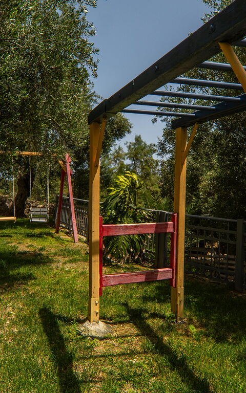 Villa Eftychia: Extérieur, Jardin