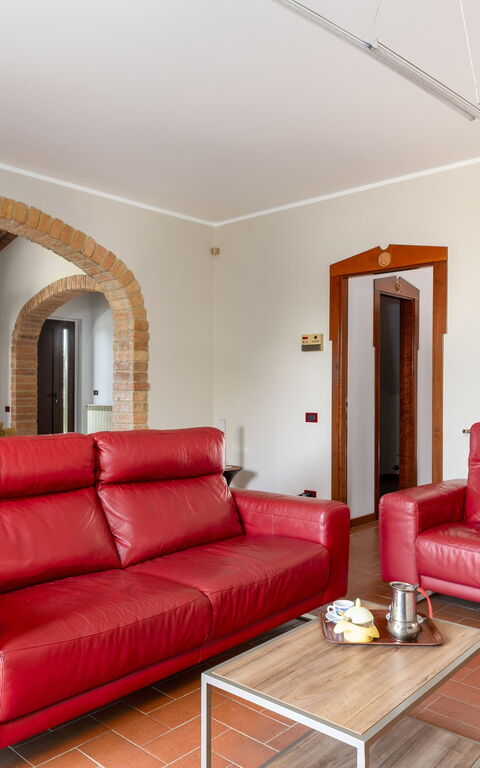 Villa Renina: Salle à manger, Salon