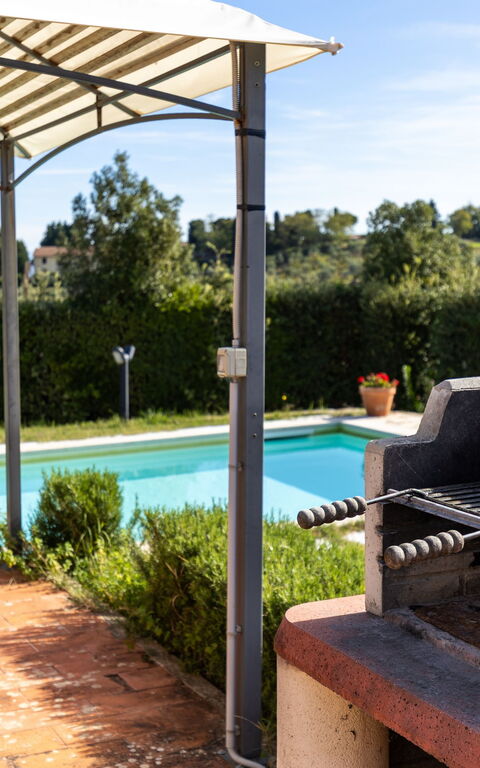 Villa Renina: Balcon / Terrasse / Patio, bassin, Extérieur