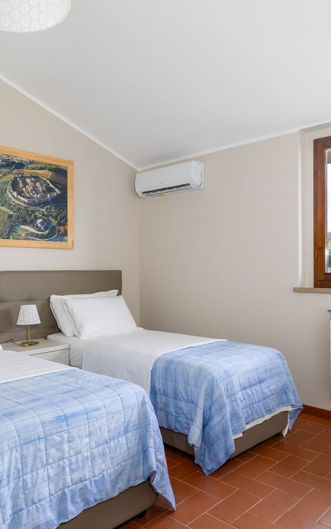 Villa Renina: chambre à coucher