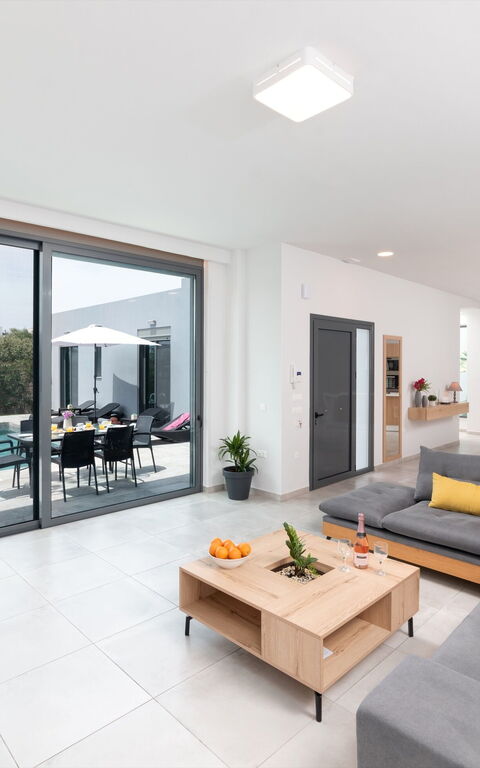 Villa Zaneti: Cuisine, Salon