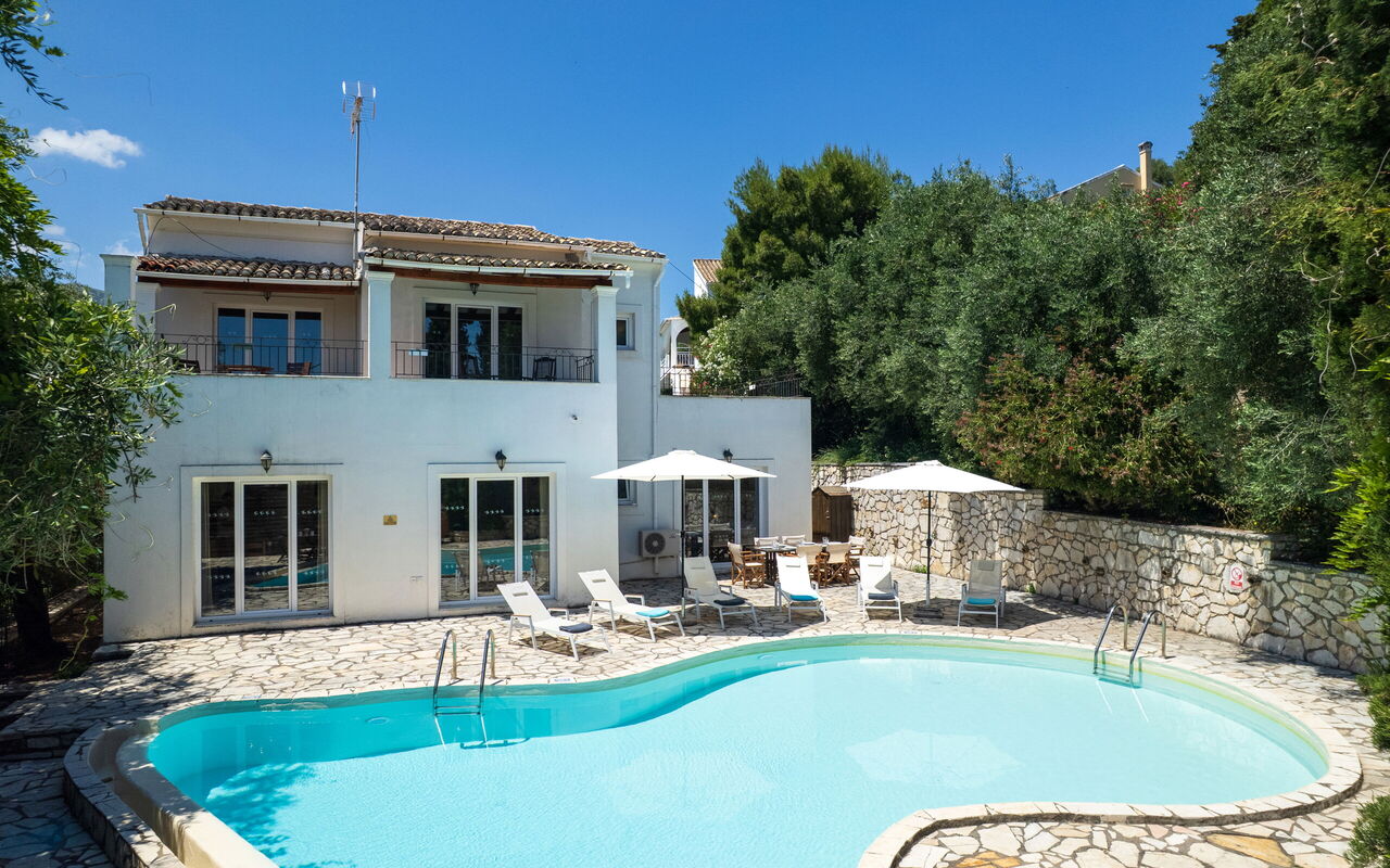 Villa Xanthe: bassin, Extérieur, Extérieurs