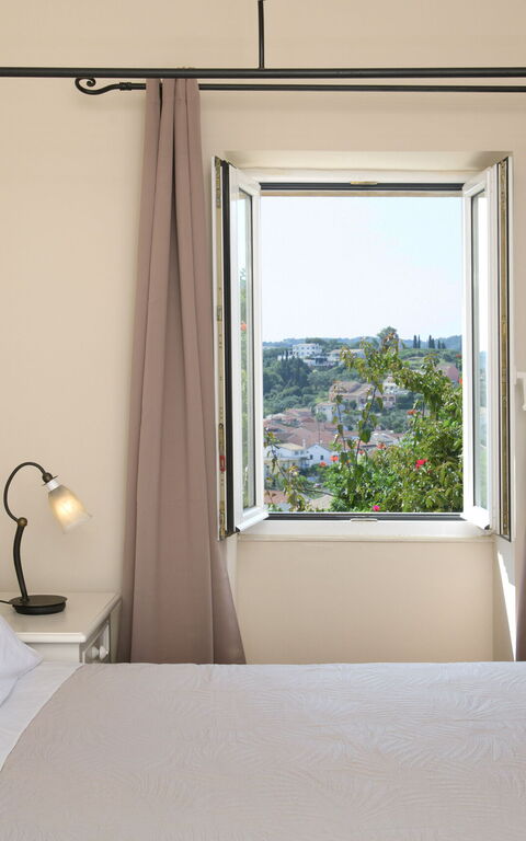 Villa Moyria: chambre à coucher