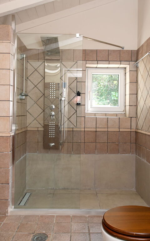 Villa Moyria: Salle de bain