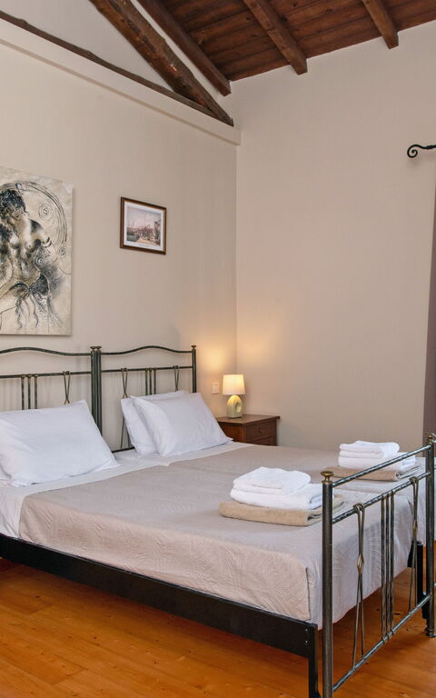 Villa Moyria: chambre à coucher