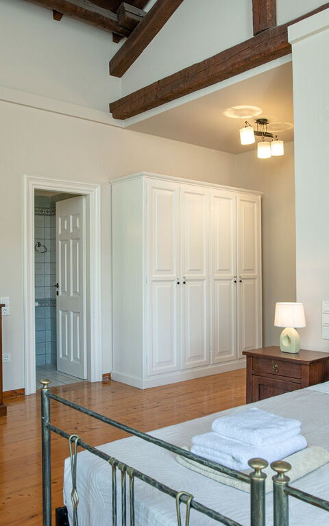 Villa Moyria: chambre à coucher