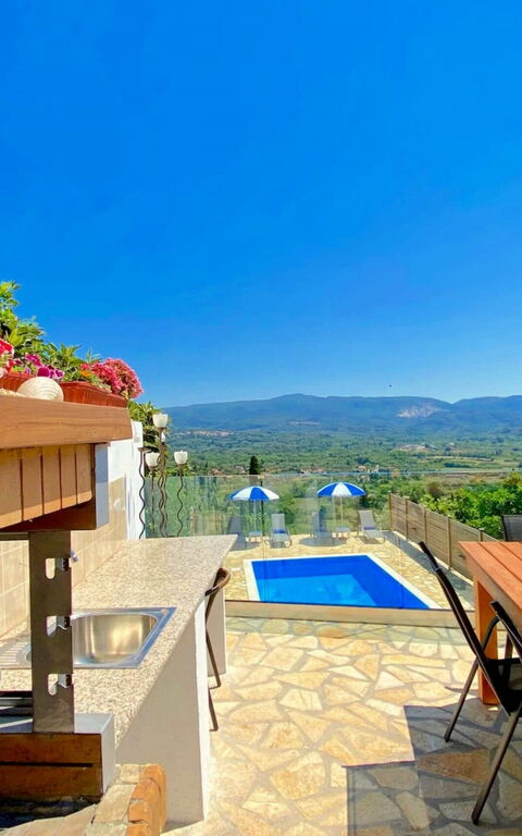 Villa Dinos: Balcon / Terrasse / Patio, Extérieur