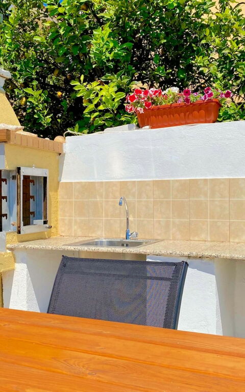 Villa Dinos: Balcon / Terrasse / Patio, Extérieur