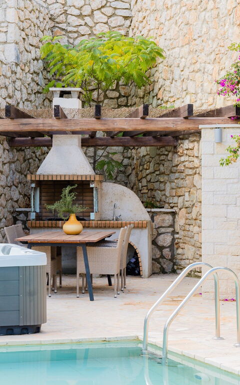 Villa Jacaranda: bassin, Été, Extérieur