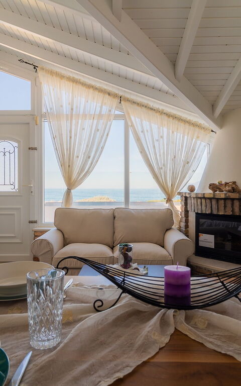 Beach Villa Athanasia: Salon