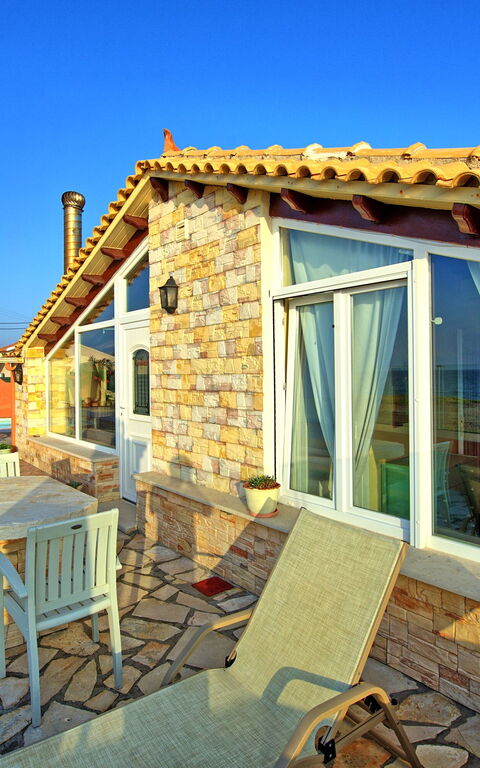 Beach Villa Athanasia: Extérieur