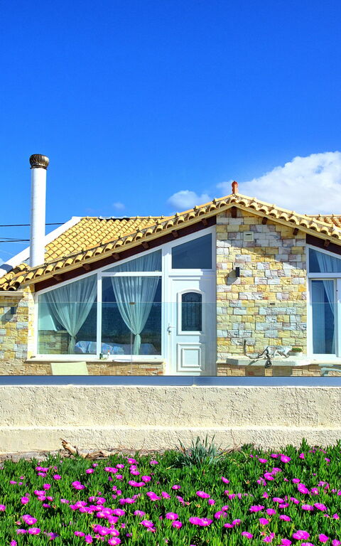 Beach Villa Athanasia: Été, Extérieur