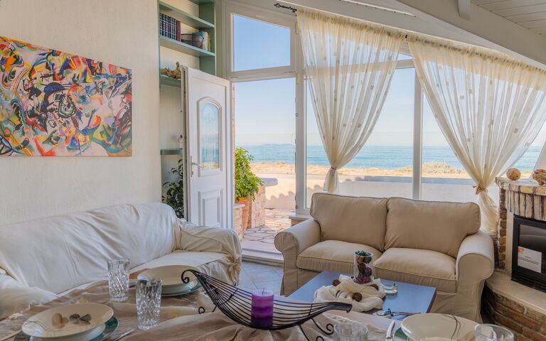 Beach Villa Athanasia: Salon